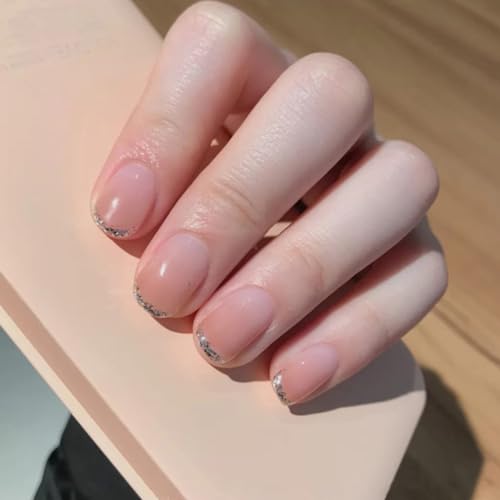 French glitter Tips