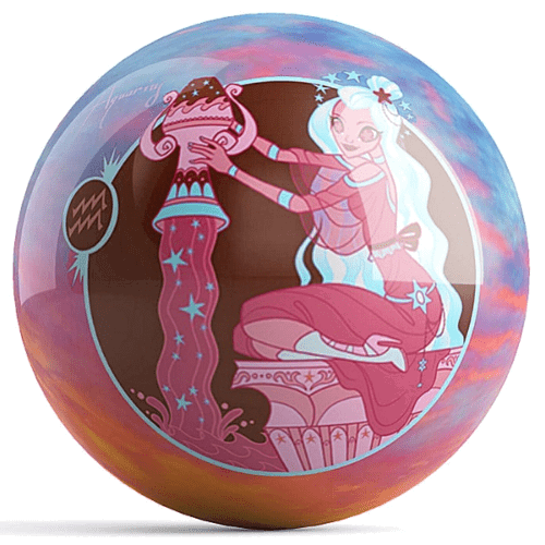 Ontheballbowling Aquarius Bowling Ball by Kelleigh Williams | Professional Performance Bowling Ball for League & Tournament Play | Perfect Gift for Bowlers