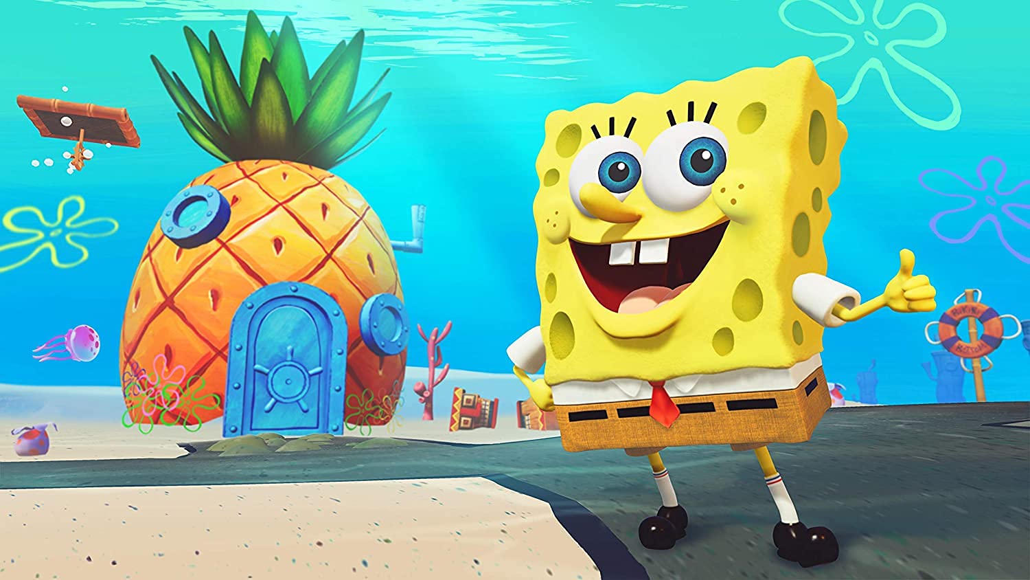 SpongeBob SquarePants: Battle for Bikini Bottom - Rehydrated Game for Nintendo Switch | Fun Adventure Platformer for Kids & Adults | Perfect for Family Game Night & Travel Entertainment