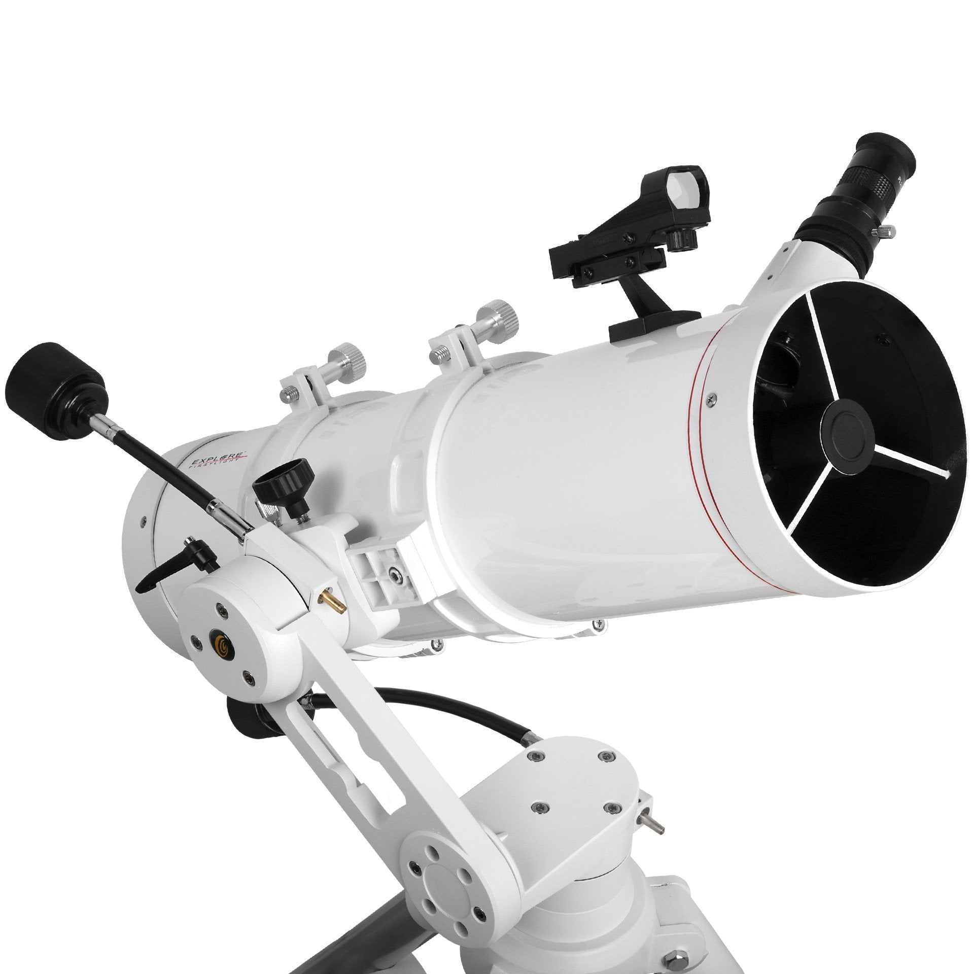 Explore Scientific FirstLight 130mm Newtonian Telescope with Twilight I Mount - Premium Astronomy Equipment for Stargazing & Astrophotography | Perfect for Beginners & Backyard Observers