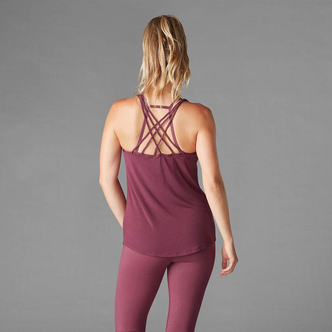 Tavi Noir Braided Strap Tank Top for Women - Stylish Summer Casual Wear for Beach, Travel & Everyday Outfits