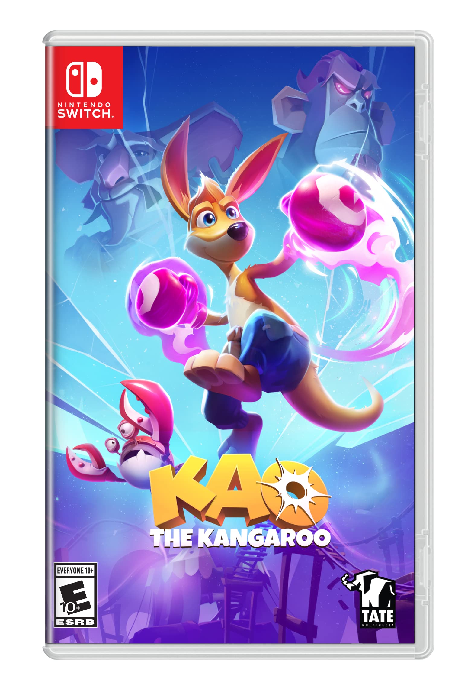 Kao the Kangaroo - Exciting Adventure Game for Nintendo Switch - Perfect for Family Fun & Kids Entertainment