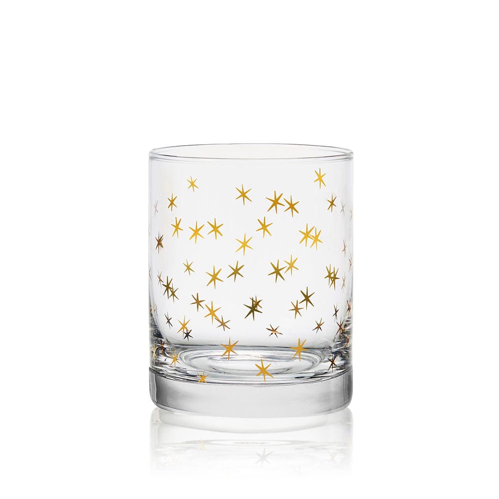 Premium Set of 4 Double Old Fashioned Whiskey Glasses - Heavy Base Crystal Clear Drinking Glasses for Bourbon, Scotch & Cocktails - Perfect for Home Bar, Gifts & Entertaining