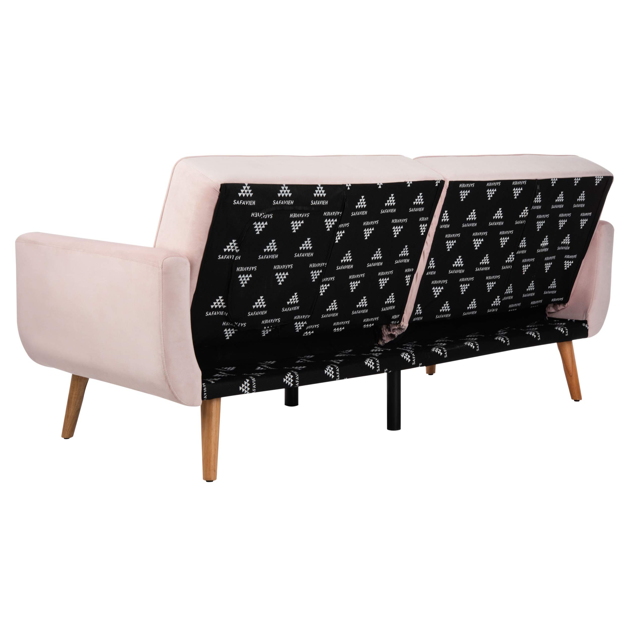Safavieh Bushwick Grey & Brown Convertible Sofa Bed - 82.7
