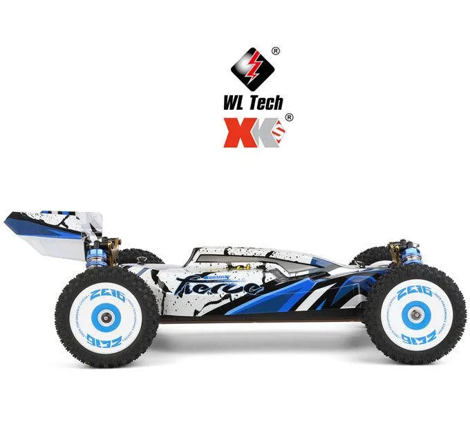 Upgraded WLtoys 124017 V2 RTR 1/12 Scale 2845 4300KV Brushless Motor RC Car - High Speed Off-Road Racing & Backyard Bashing for Adults & Kids