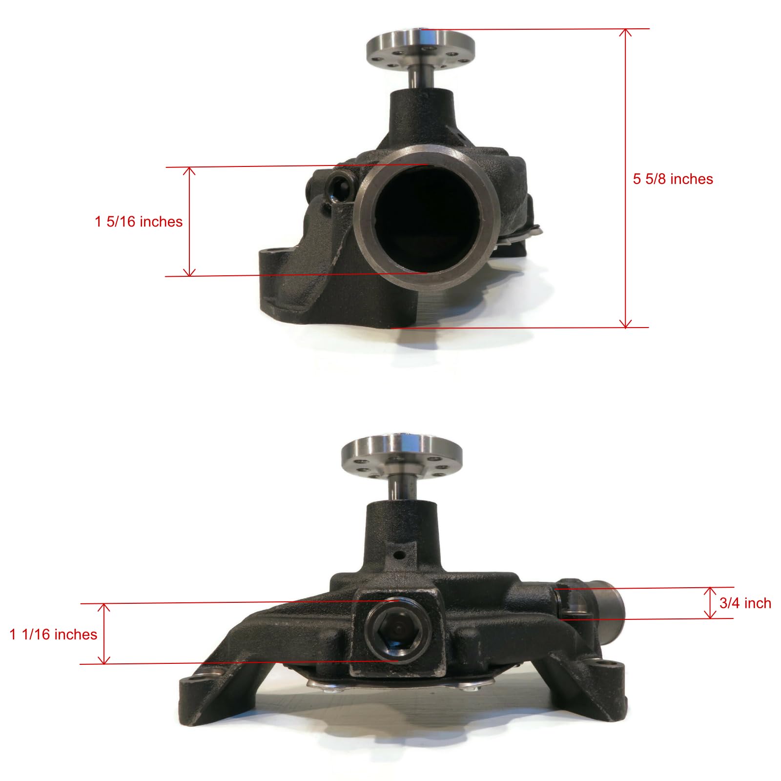 Volvo Penta Marine Water Pump Replacement for 1986 AQ231A 229HP, AQ271D 275HP, AQ311A 307HP Boat Engines - Perfect for Saltwater & Freshwater Boating, Fishing & Water Sports