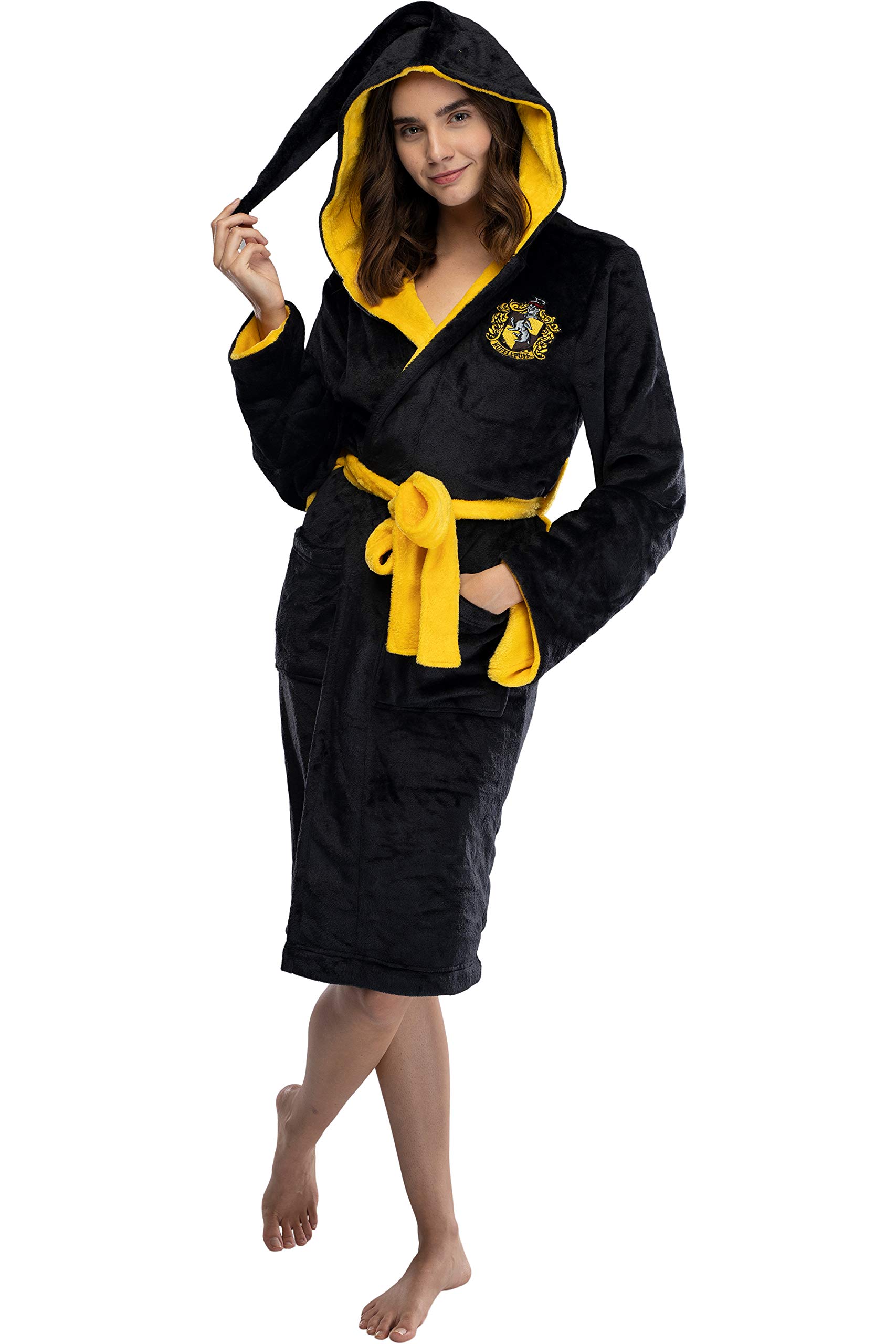 Harry Potter Kids' Plush Costume Robe - Gryffindor, Ravenclaw, Hufflepuff & Slytherin Hogwarts Houses | Soft Halloween Dress Up & Cosplay Outfit for Children
