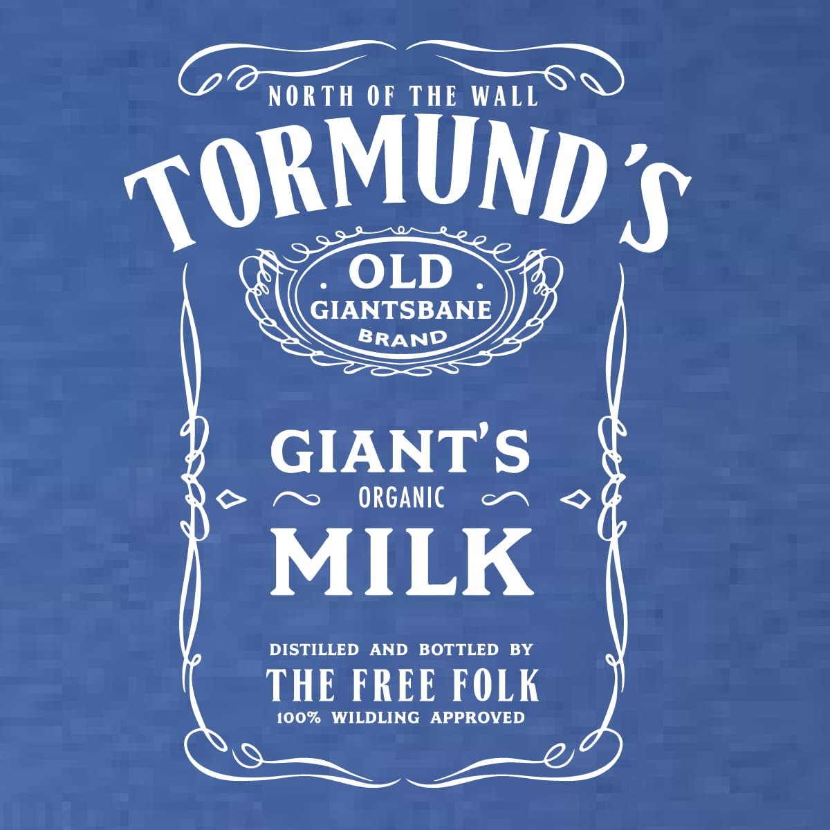 Tormund's Milk Old Giantsbane Organic North of The Wall Pop Culture Men's Premium Tri-Blend T-Shirt | Game of Thrones Inspired Apparel for Fans, Cosplay & Casual Wear