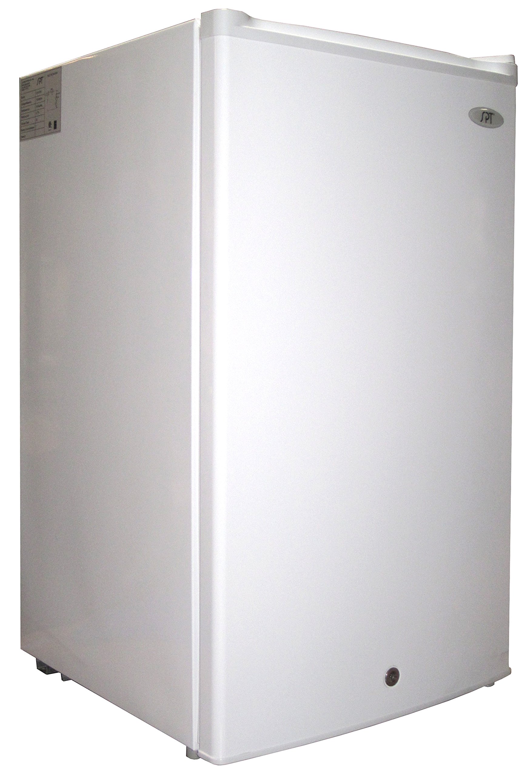 SPT UF-304W 3.0 Cubic Feet Upright Freezer White - ENERGY STAR Certified Compact Freezer for Home, Garage, Basement & Office Use