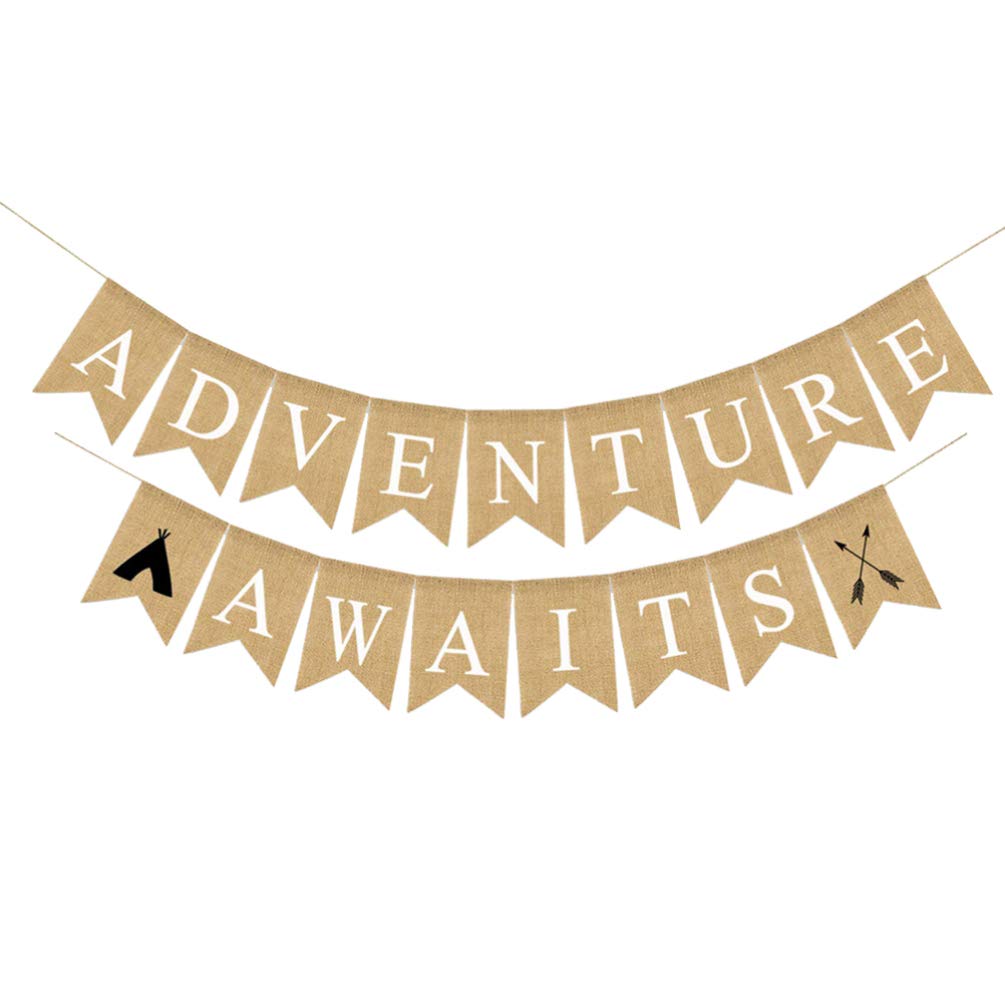 Bon Voyage Banner - Travel Themed Party Decorations for Baby Showers, Weddings & Retirement Parties | Perfect for Going Away Celebrations & Moving Parties