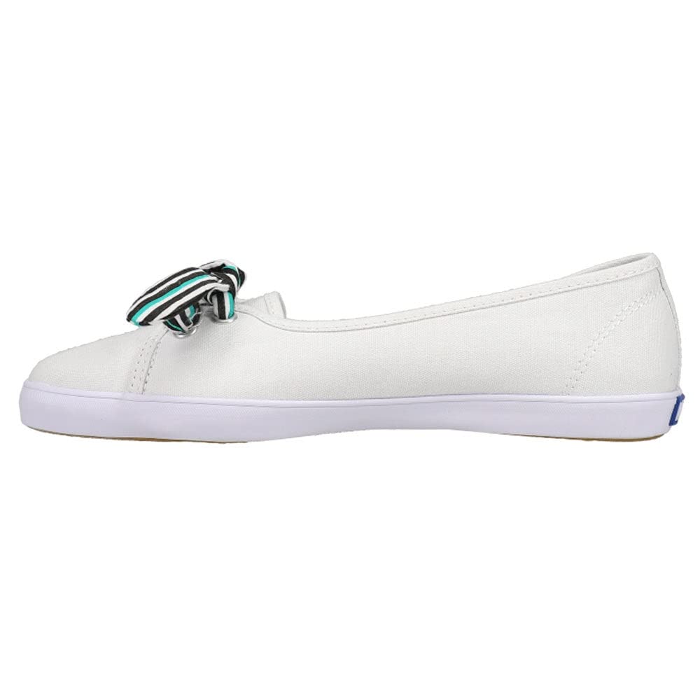 Keds Women's Seaside Canvas Slip-On Sneakers - Comfortable Casual Shoes for Walking, Travel & Everyday Wear