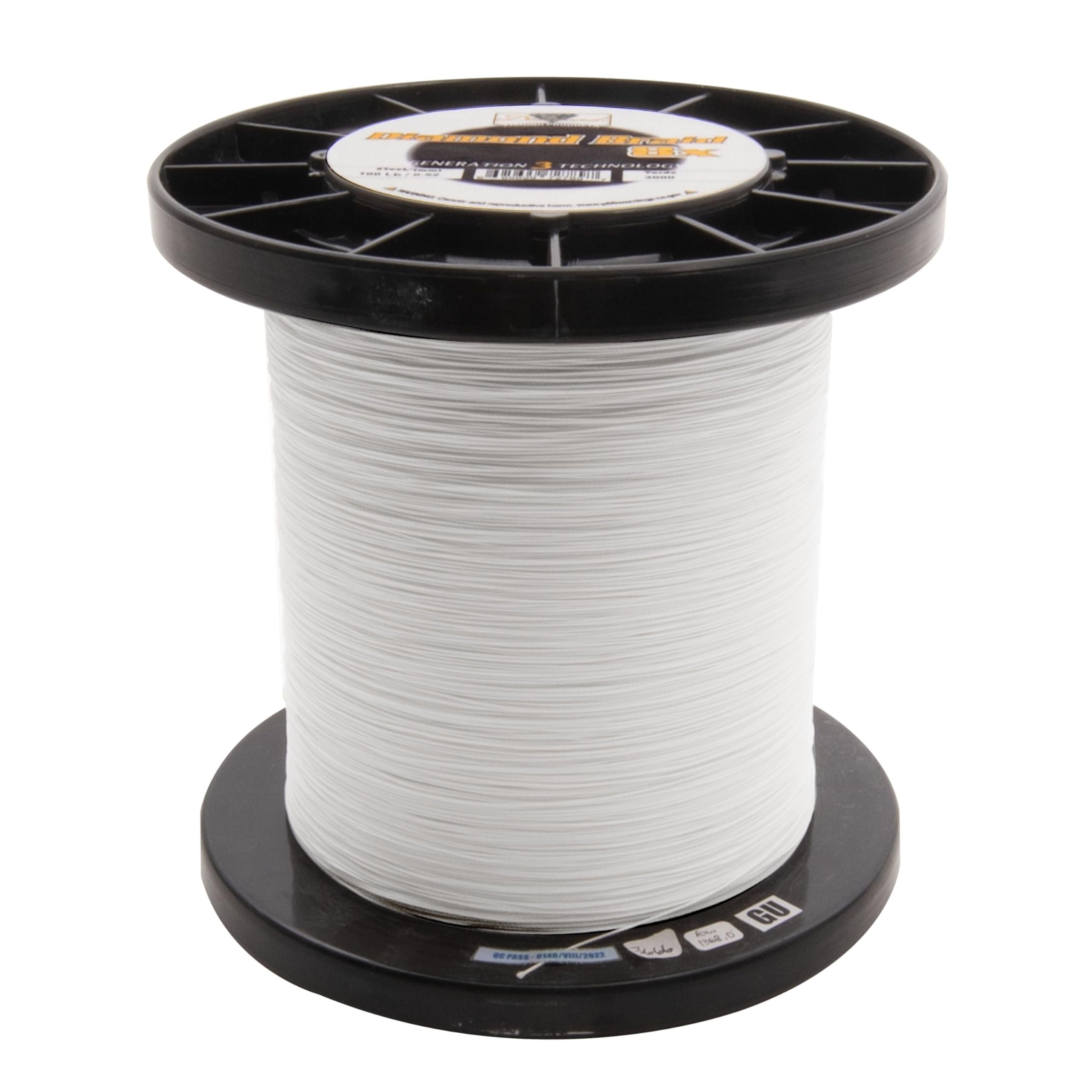 Momoi Diamond Braid Generation III 8X 3000yds Fishing Line – Premium Saltwater & Freshwater Braided Line for Offshore, Inshore, and Bass Fishing