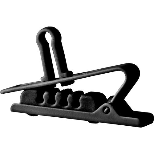 AKG 6500H00390 H2 Croco Clip for MicroLite Microphones - 5 Pack Black Microphone Clips for Studio Recording, Podcasting & Live Performances