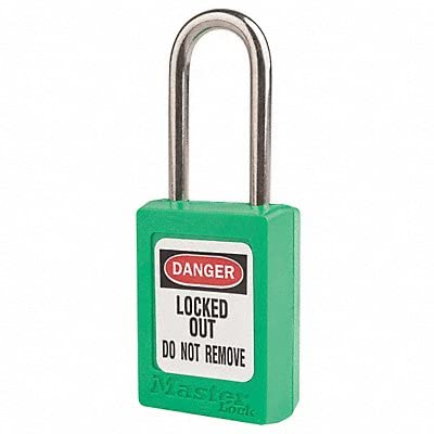 Heavy Duty Stainless Steel Lockout Padlock with Keyed Alike Security - Compact Size for Industrial Safety, Toolboxes, Lockers & Electrical Panels