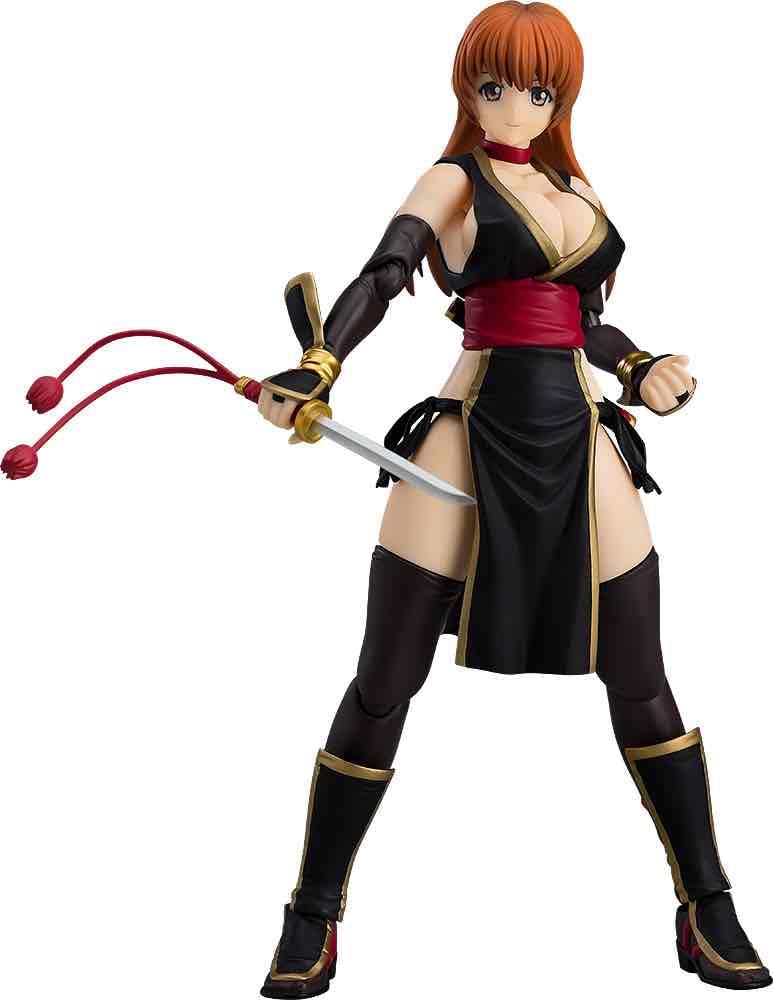 Max Factory Dead Or Alive: Kasumi (C2 Black Version) Figma Action Figure - Collectible Anime Figure for Display & Gaming Enthusiasts - Perfect for Home Decor, Office Display & Anime Collections