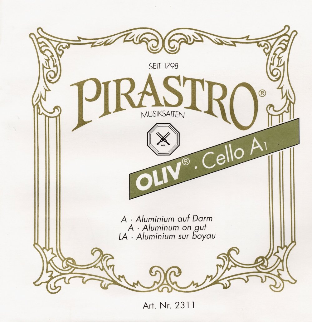 Pirastro Oliv Series Cello C String 4/4 Size - 36-1/2 Gauge for Professional Cellists | Perfect for Orchestral Performances & Solo Practice