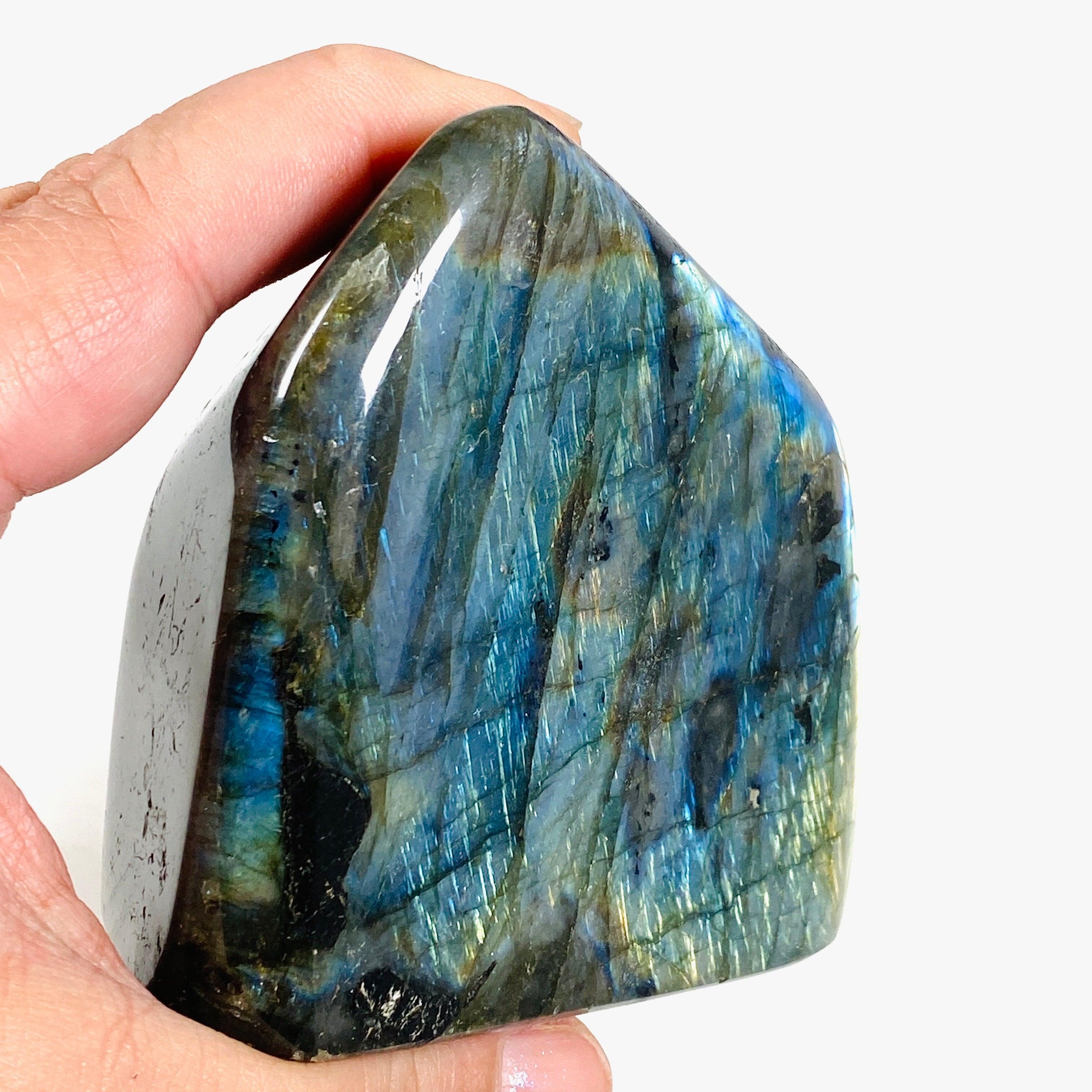 Natural Labradorite Freeform Stone LBF06 - Healing Crystal for Meditation, Jewelry Making & Home Decor