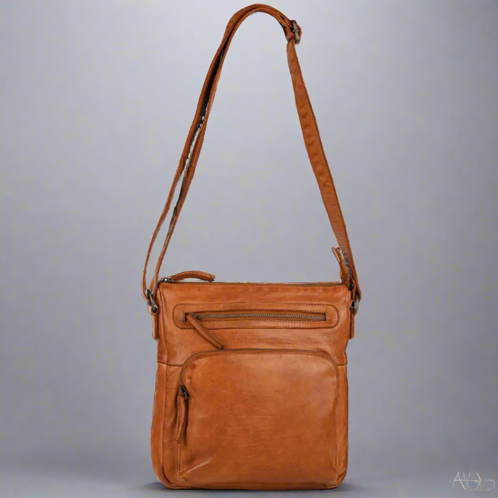 MET Front Organizer Crossbody Bag for Women - Stylish & Functional Small Shoulder Bag with Multiple Pockets - Perfect for Travel, Work, and Everyday Use