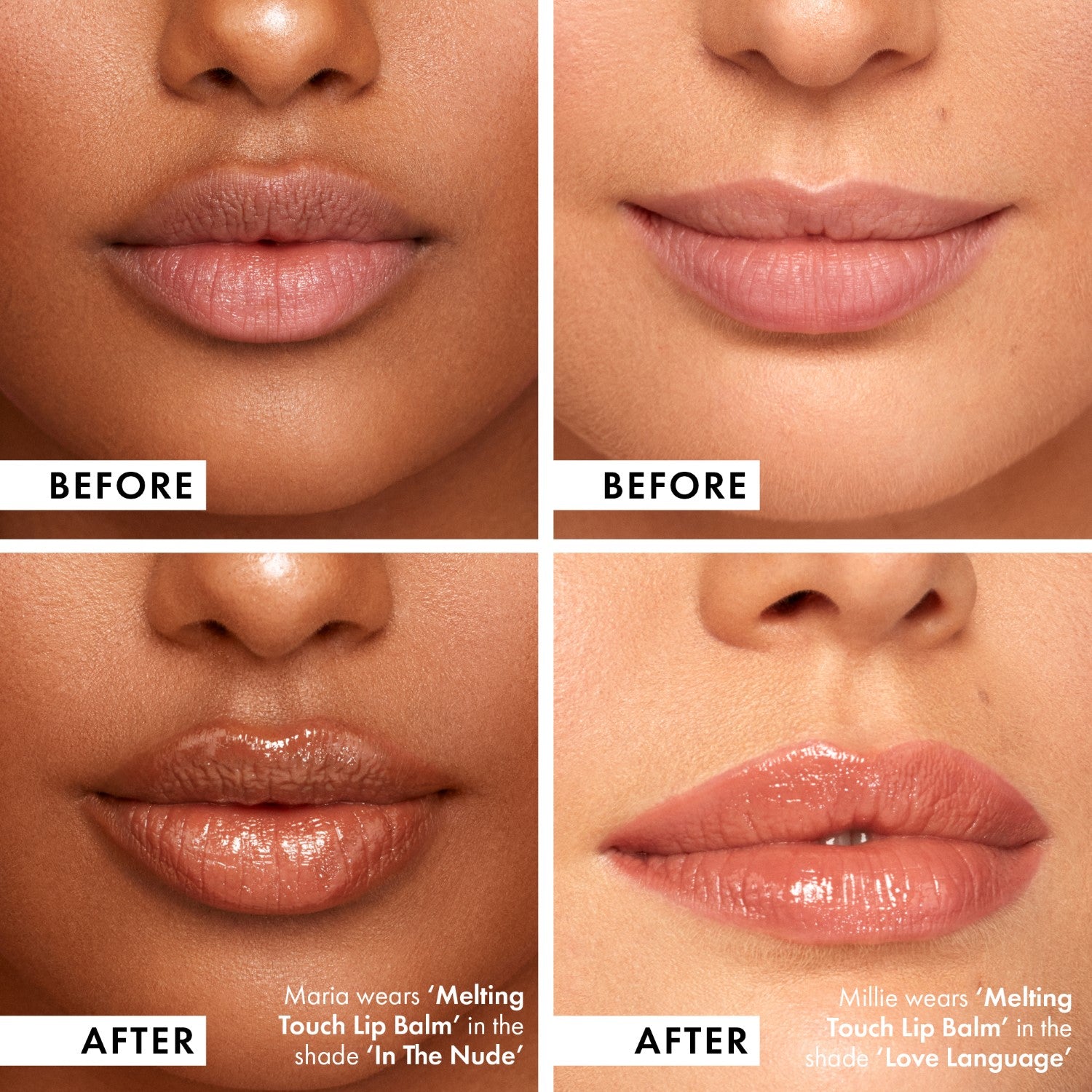 Melting Touch Lip Balm - Ultra Moisturizing & Nourishing Lip Care for Dry & Chapped Lips - Perfect for Winter, Travel & Daily Hydration
