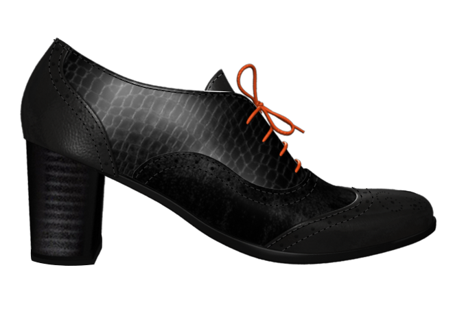 Holborn Block Heel Shoes - Comfortable Women's Chunky Heel Pumps for Work, Office & Special Occasions