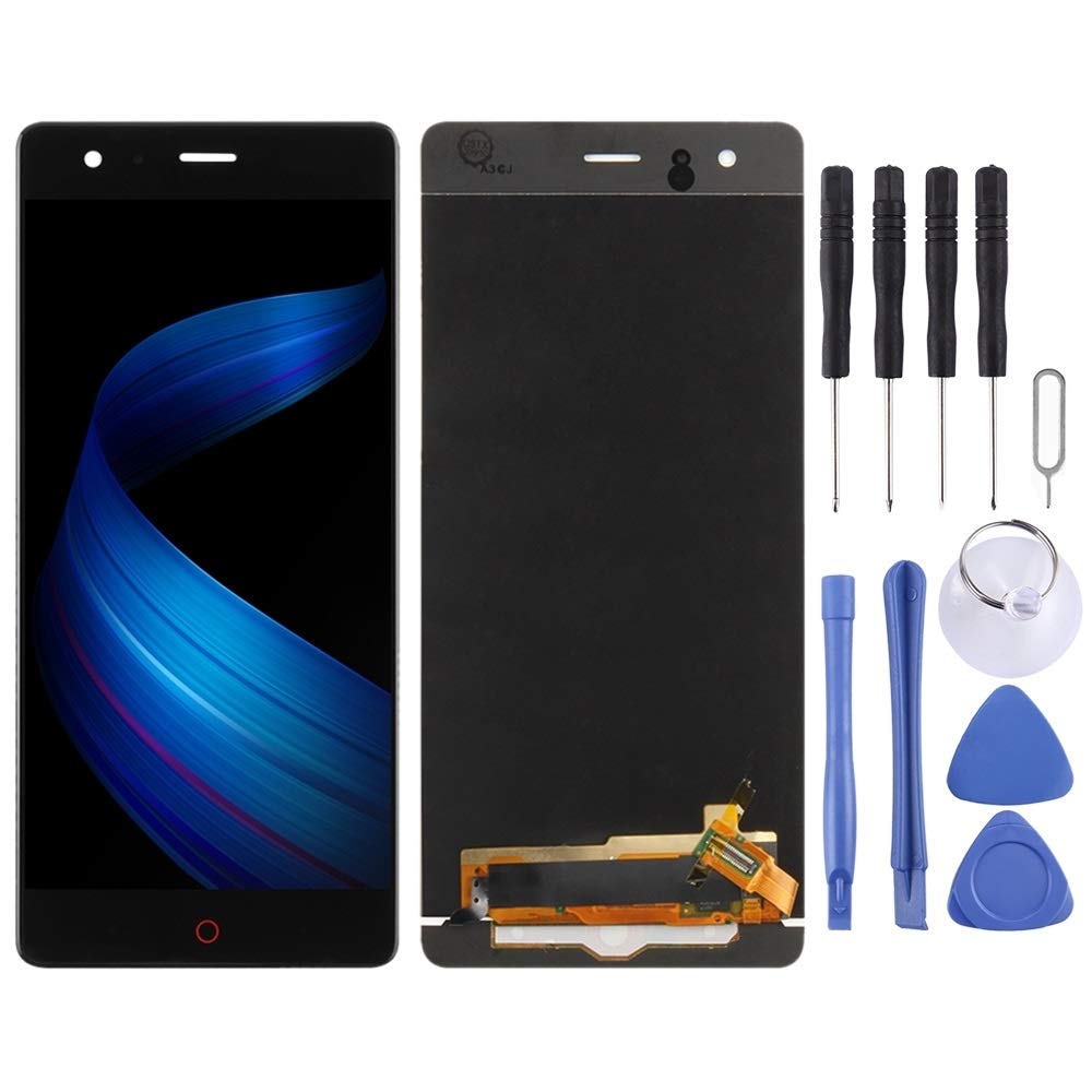 Original: Cell Phone Replacement Parts LCD Screen and Digitizer Full Assembly for ZTE Nubia Z17 Lite NX591J Phone Spare Accessory (Color : Black)    Optimized: ZTE Nubia Z17 Lite NX591J LCD Screen and Digitizer Full Assembly Replacement - Black | High-Quality Phone Repair Parts | DIY Fix for Cracked or Damaged Displays