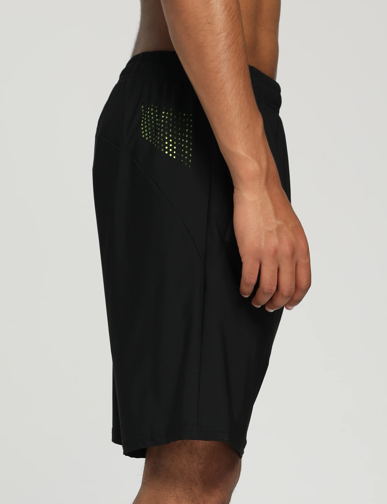 Men's Quick Dry Running Shorts - Lightweight Athletic Gym Shorts with Zipper Pockets for Workout, Hiking & Sports | Perfect for Jogging, Training & Outdoor Activities