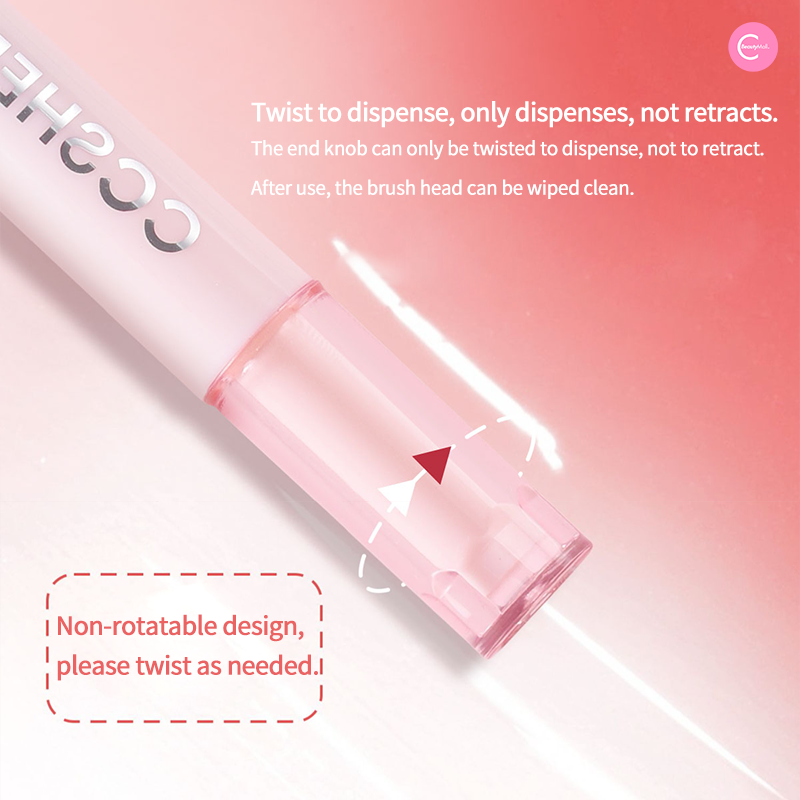 CCSHEER Ice Crystal Lip Glaze - Hydrating Plumping Lip Gloss with Shimmer & Glossy Finish | Perfect for Daily Wear, Night Out & Makeup Looks