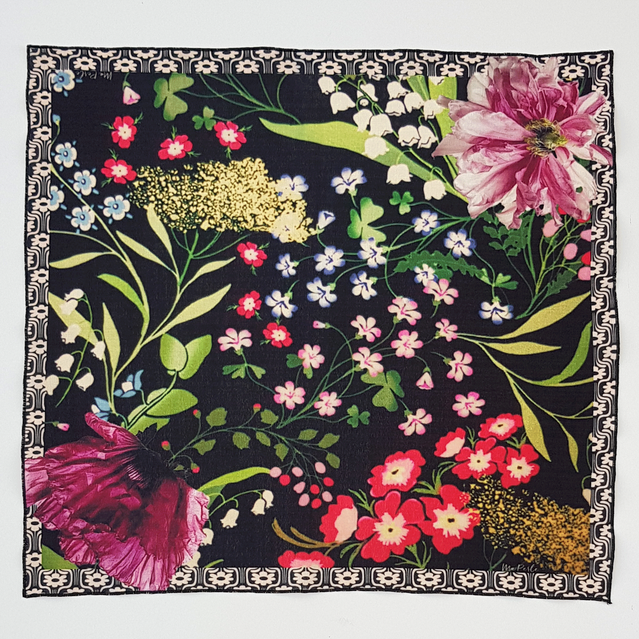 Biba Premium Cotton Napkins (Set of 2) - Soft & Absorbent Dinner Napkins for Everyday Meals, Parties & Special Occasions