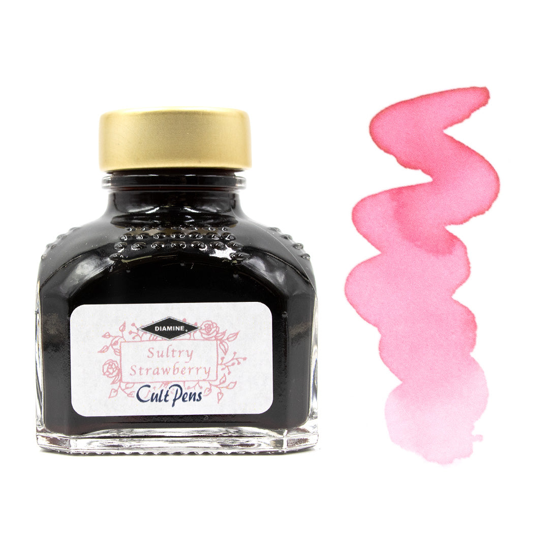 Diamine Fresh Fruit Fountain Pen Ink - 80ml Vibrant Colors for Calligraphy, Writing & Art - Perfect for Journals, Letters & Creative Projects