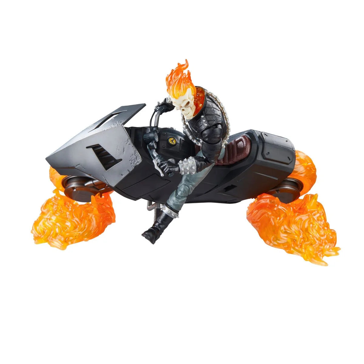 Marvel Legends Series Ghost Rider Danny Ketch with Motorcycle 6-Inch Action Figure - Collectible Toy for Superhero Fans & Marvel Universe Display