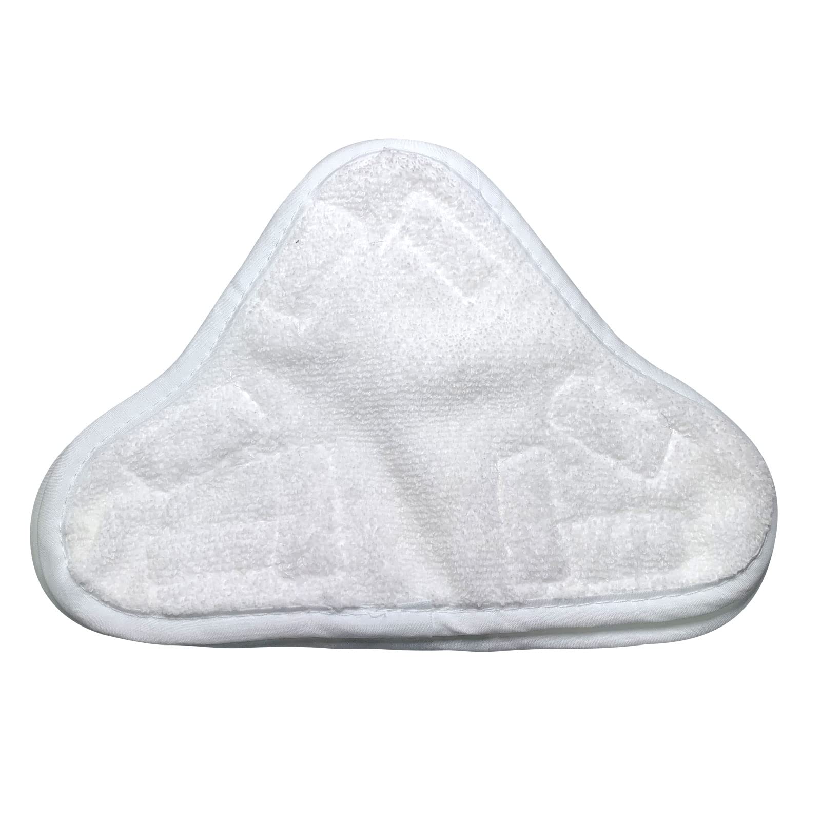 10 Pack Replacement Pads for H2O H20 Mop X5 Steam Mop - Microfiber Triangle Cleaning Pads for Floors, Tiles & Hardwood - Washable & Durable Steam Mop Accessories (Perfect for Kitchen, Bathroom & Pet Hair Removal)
