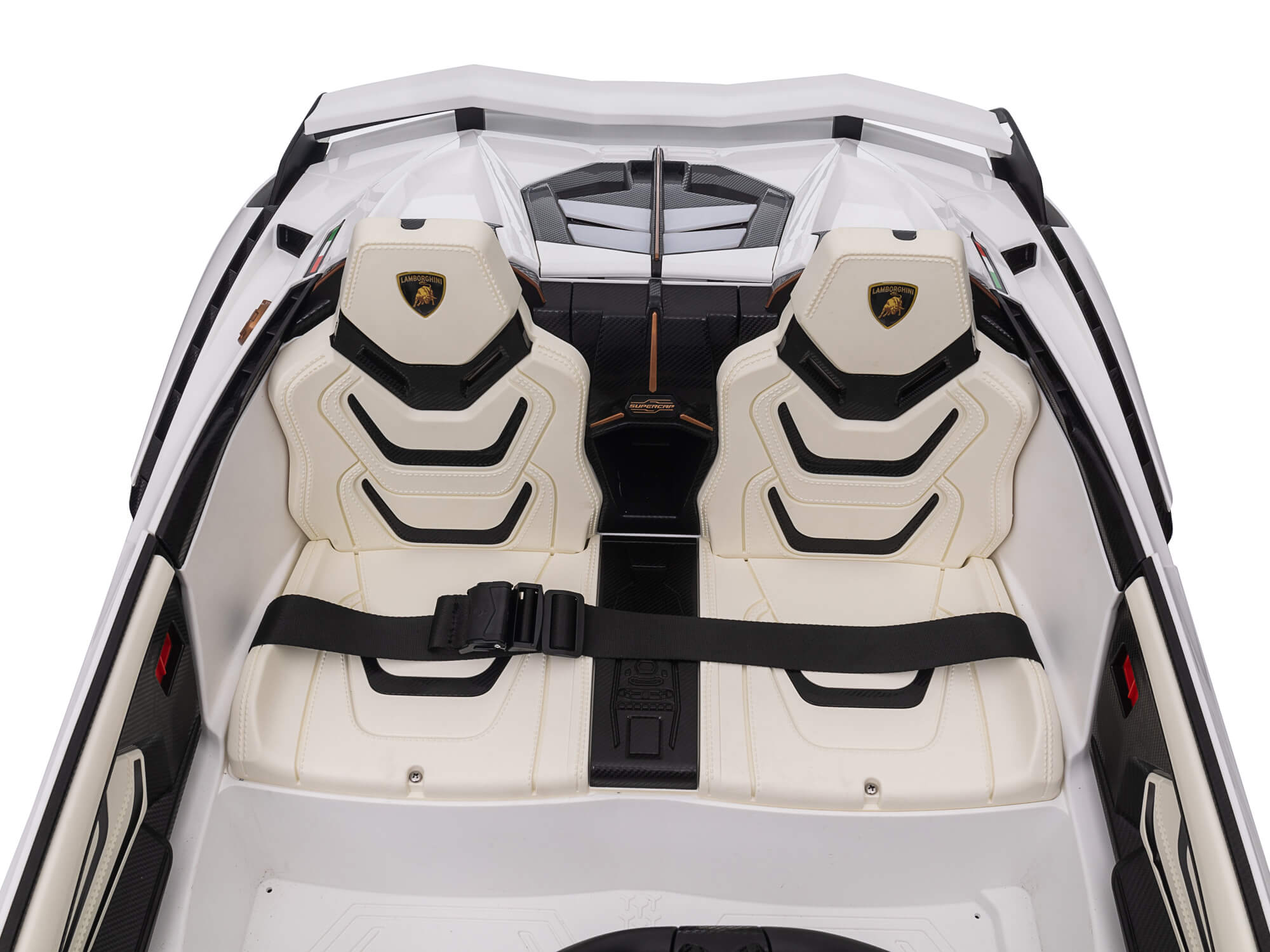 24V Lamborghini Sian Kids Electric Ride-On Car with Parent Remote Control - White | 2-Seater Battery-Powered Toy Vehicle for Boys & Girls | Perfect for Birthday Gifts, Outdoor Play & Driveway Fun