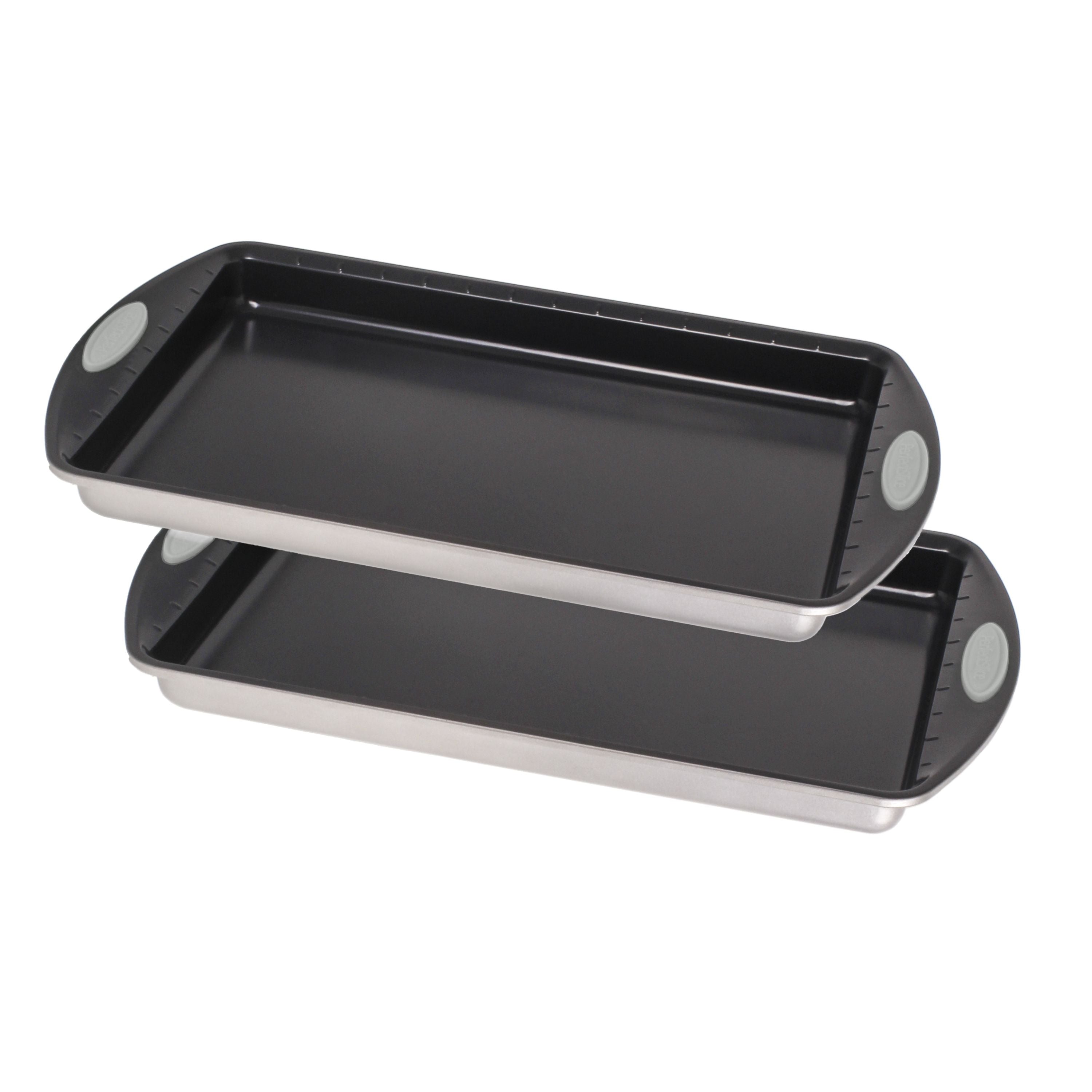 BergHOFF 11-Piece Perfect Slice Bakeware Set - Nonstick Silver Baking Kit for Cakes, Pies & Desserts - Ideal for Home Baking, Holiday Cooking & Professional Chefs