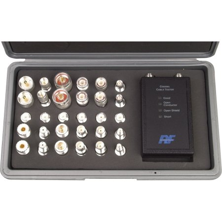 RF Industries RFA-4018 RF Adapter & Tester Kit - Professional Coaxial Cable Testing Solution for Telecom, Broadcast & Wireless Installations