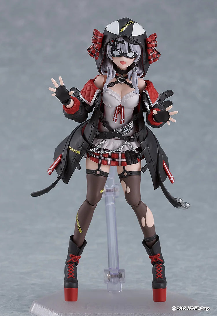Figma #629 Sakamata Chloe Hololive Production Action Figure with Bonus Parts - Perfect for Anime Collectors & VTuber Fans Display