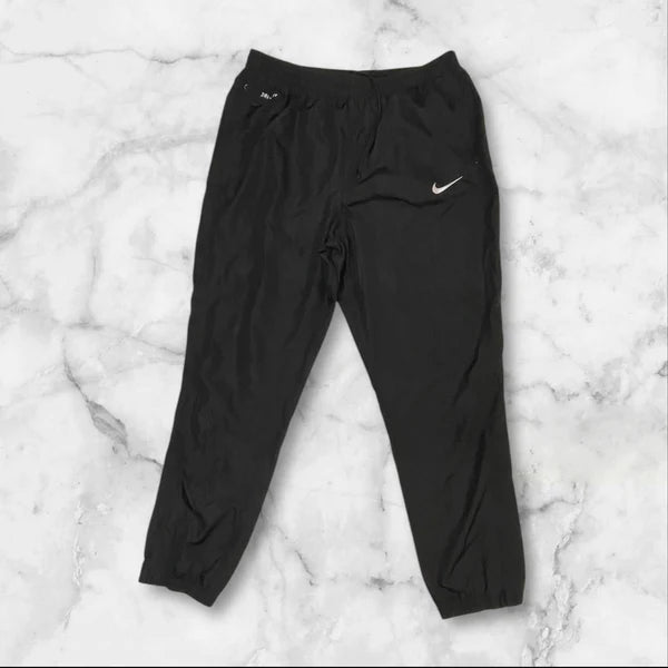 Nike Vintage Trackpants - Baggy Nylon Joggers with Water-Resistant Shell (Size XL) - Retro Streetwear for Men | Perfect for Running, Gym & Casual Outfits