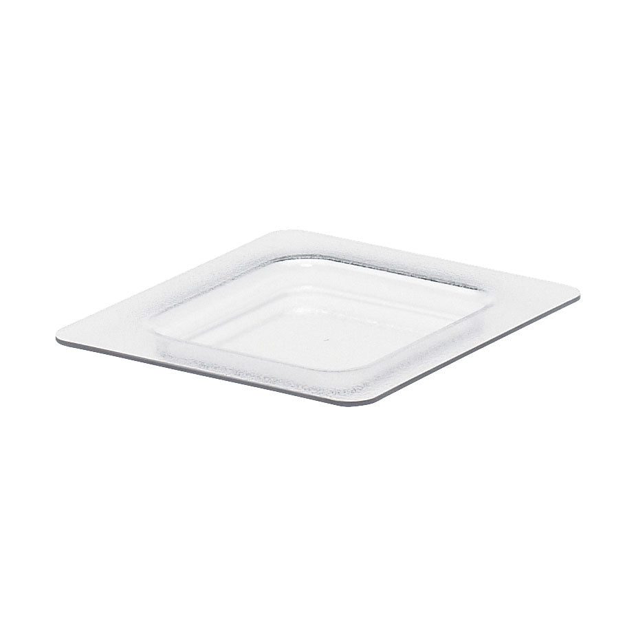 Cambro 60CFC135 Clear 1/6 Size ColdFest Food Pan Flat Cover - Perfect for Commercial Kitchens, Catering & Food Storage