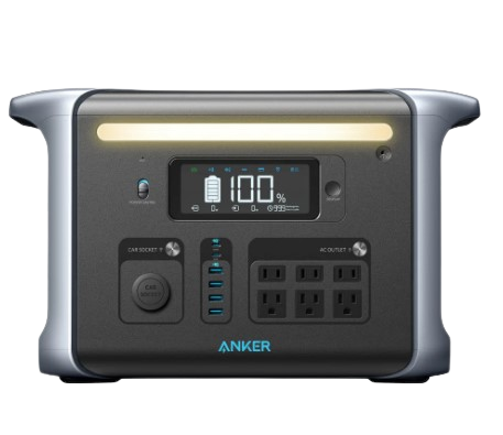 Anker 757 PowerHouse Portable Power Station 1229Wh 1500W - Reliable Backup Power for Camping, Emergencies & Outdoor Adventures