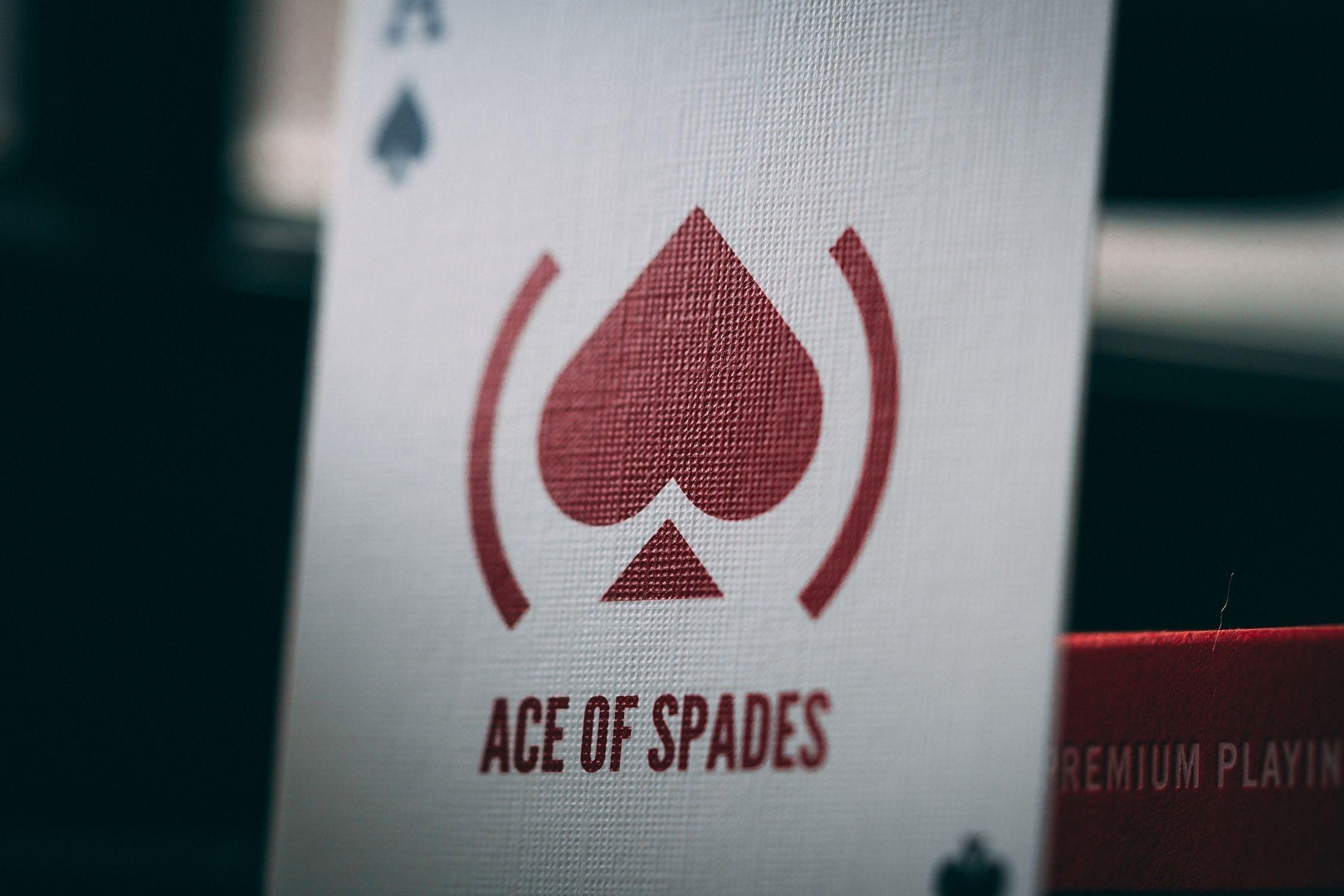 Premium Red Playing Cards - Classic Poker Size Deck for Card Games, Magic Tricks & Casino Nights - 100% Plastic-Coated for Durability & Smooth Shuffling