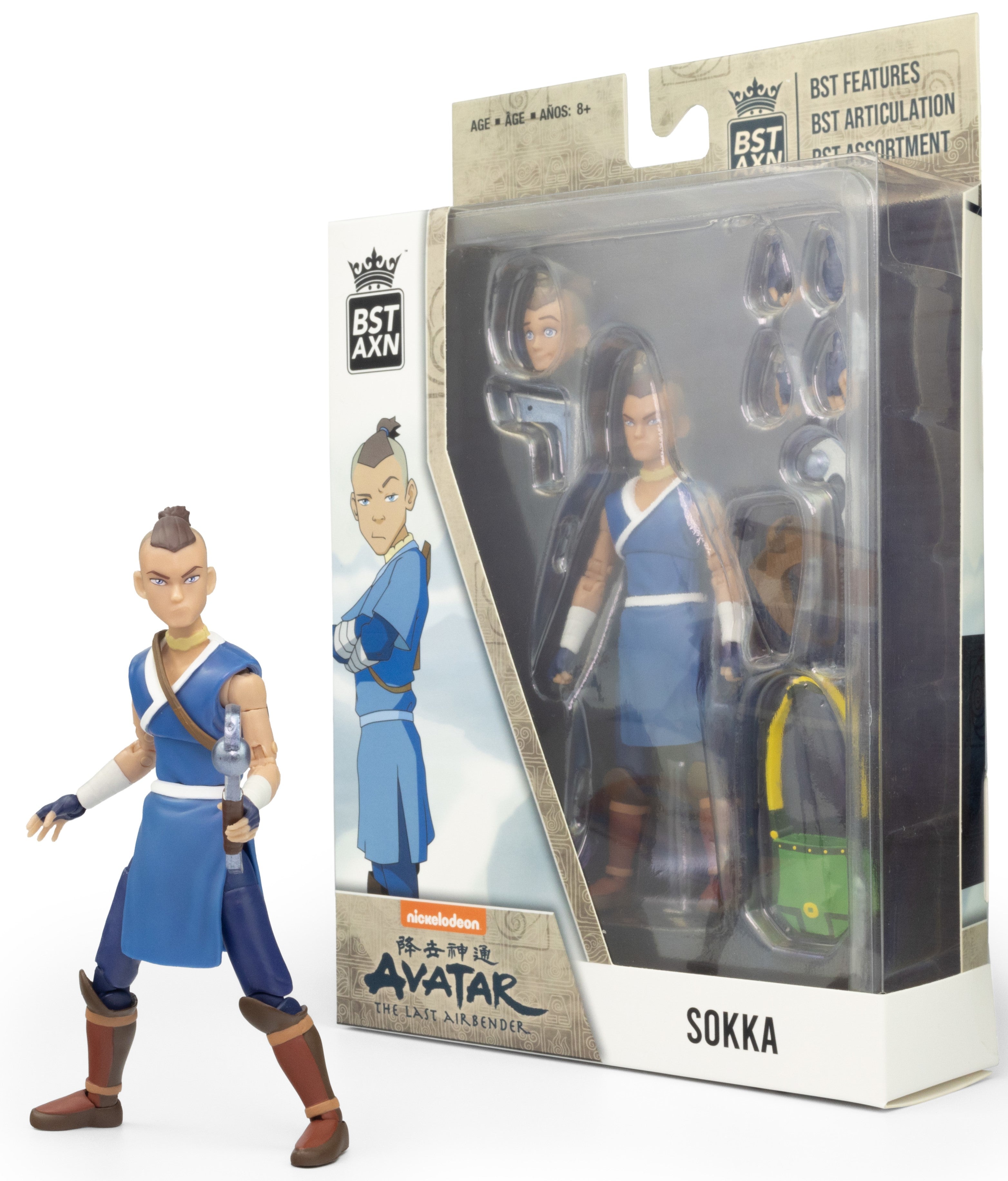 Avatar The Last Airbender Sokka Cosplay Costume - Official Licensed Appa & Momo Outfit for Halloween, Comic Con & Anime Events