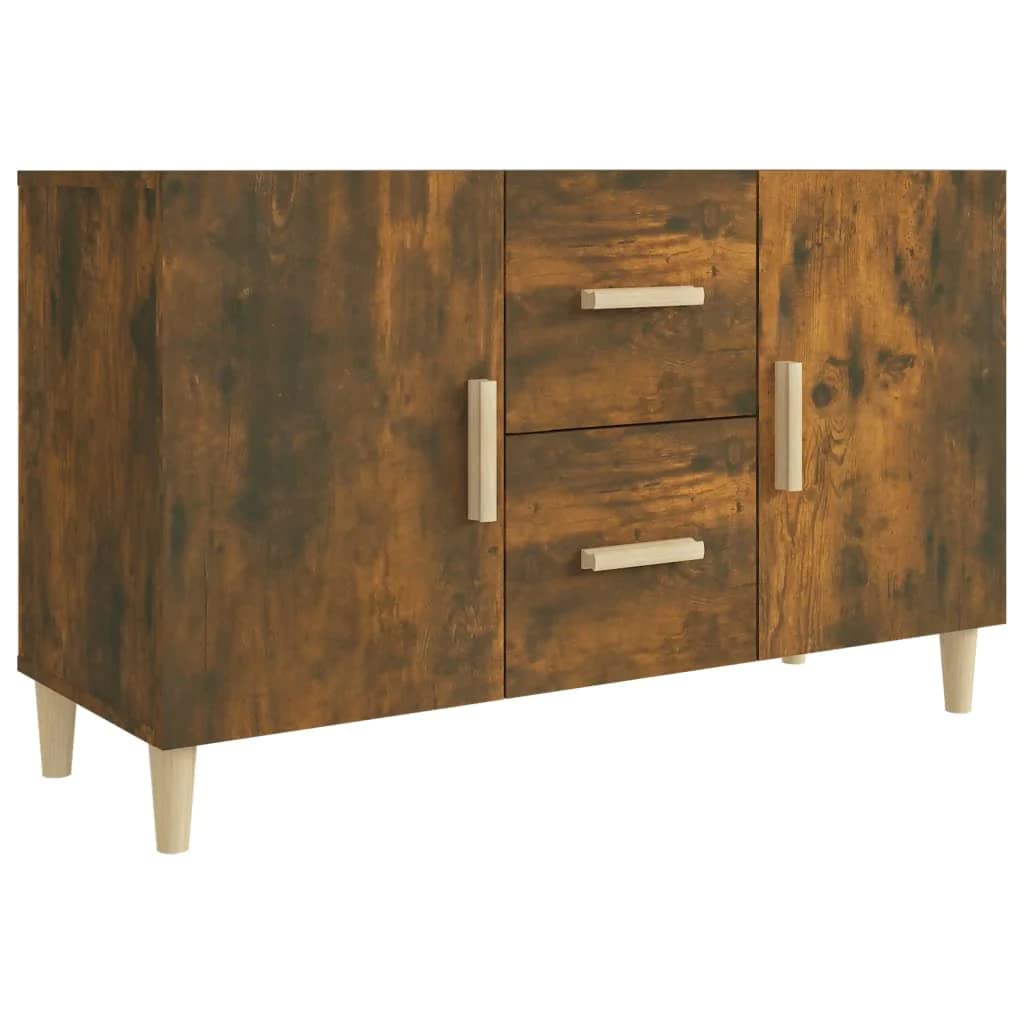 vidaXL Engineered Wood Sideboard Cabinet with Storage - Modern Home Furniture for Living Room, Bedroom & Dining Room - Multiple Color Options