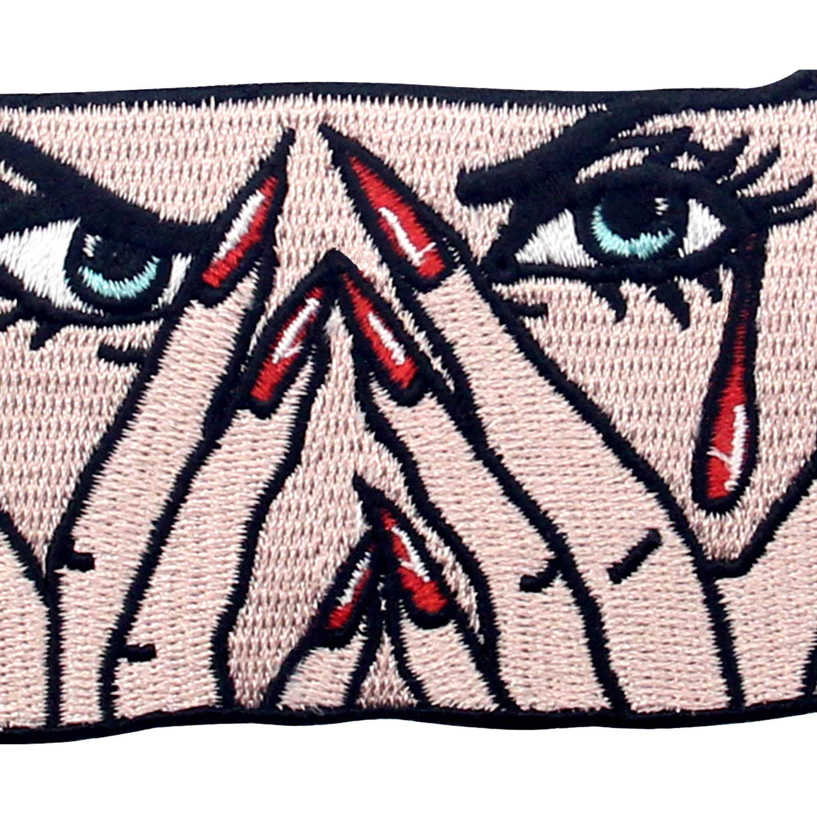 Angry Crying Woman Embroidered Patch - Iron On & Sew On Emblem for Jackets, Bags & DIY Crafts - Funny Emotional Expression Applique for Clothing Customization