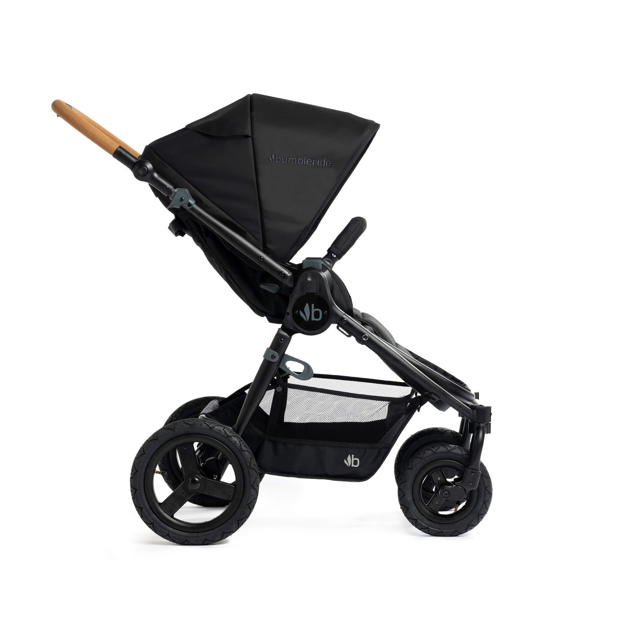 Bumbleride Era All-Terrain Stroller - Lightweight, Compact & Durable for Urban & Outdoor Adventures - Black