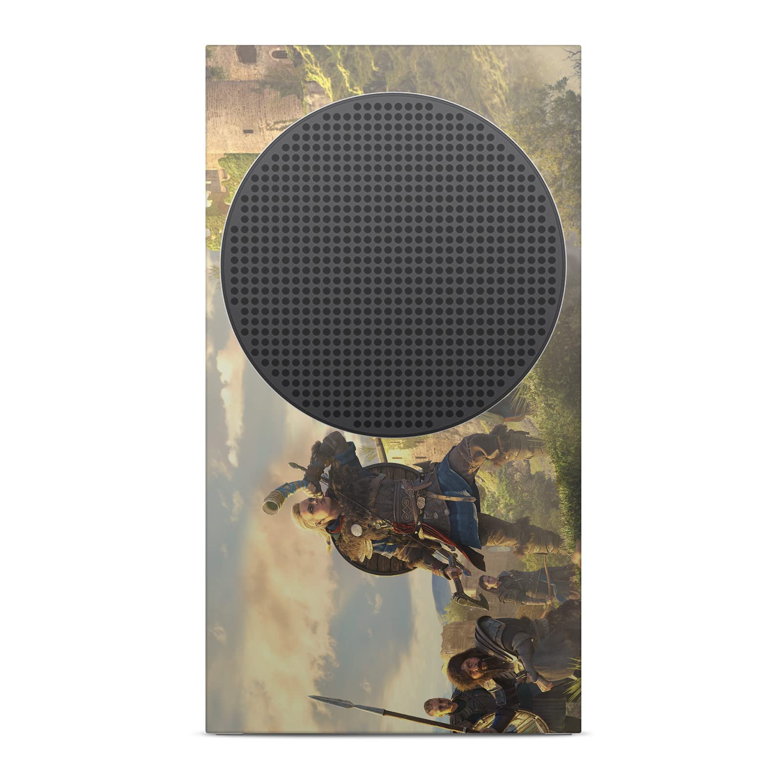 Officially Licensed Assassin's Creed Eivor Raid Leader Vinyl Sticker Skin for Xbox Series S Console & Controller - Gaming Decal, Protective Cover - Perfect for Gamers, Collectors, and Valhalla Fans