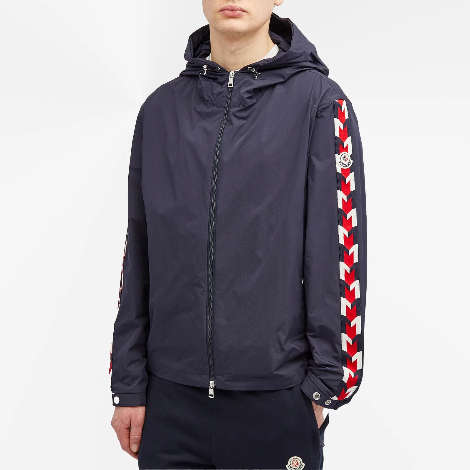Moncler Moyse Taping Hooded Jacket - Waterproof Winter Coat for Men & Women | Outdoor Skiing, Snowboarding & Cold Weather Activities