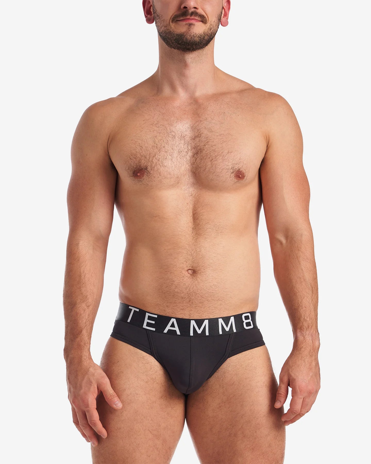 Teamm8 Spartacus Jockstrap for Men - Black Athletic Support Underwear for Gym, Running & Sports | Comfortable & Breathable Design