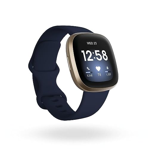Fitbit Versa 3 Smart Watch with Alexa Built-in, Heart Rate Monitor, GPS & Sleep Tracking - Perfect for Fitness Enthusiasts & Active Lifestyles