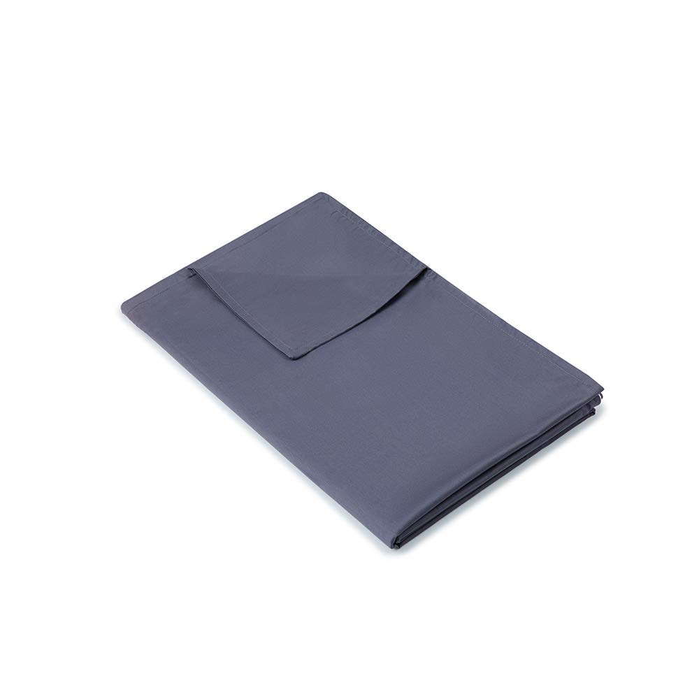 80''x87'' King Size Weighted Duvet Cover for Weighted Blanket - Soft, Breathable Fabric in Dark Grey - Perfect for Stress Relief & Better Sleep