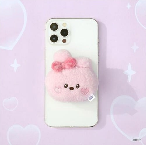 BT21 Lovely Smart Tok Cooky Plush Toy - Cute & Soft Stuffed Animal for Fans & Collectors | Perfect for Gifts, Room Decor, and Cuddling