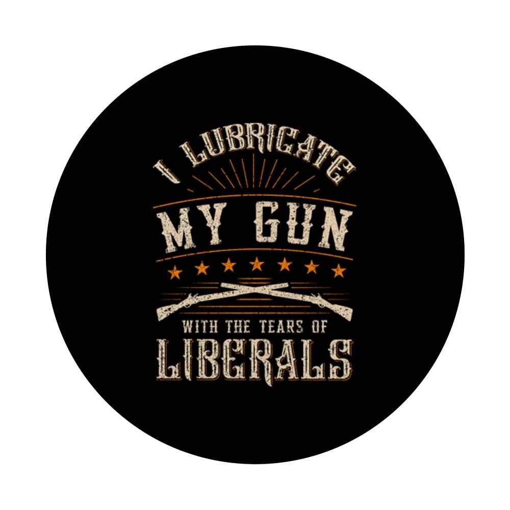 Gun Lover PopSockets Standard PopGrip - Patriotic Phone Grip & Stand for Firearms Enthusiasts - Perfect for Range Days, Hunting Trips, and 2A Supporters